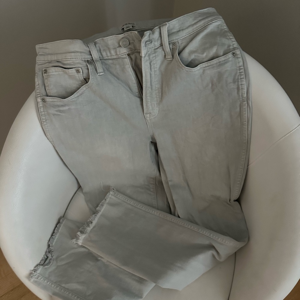 J.Crew Stylish Gray Women's Jeans